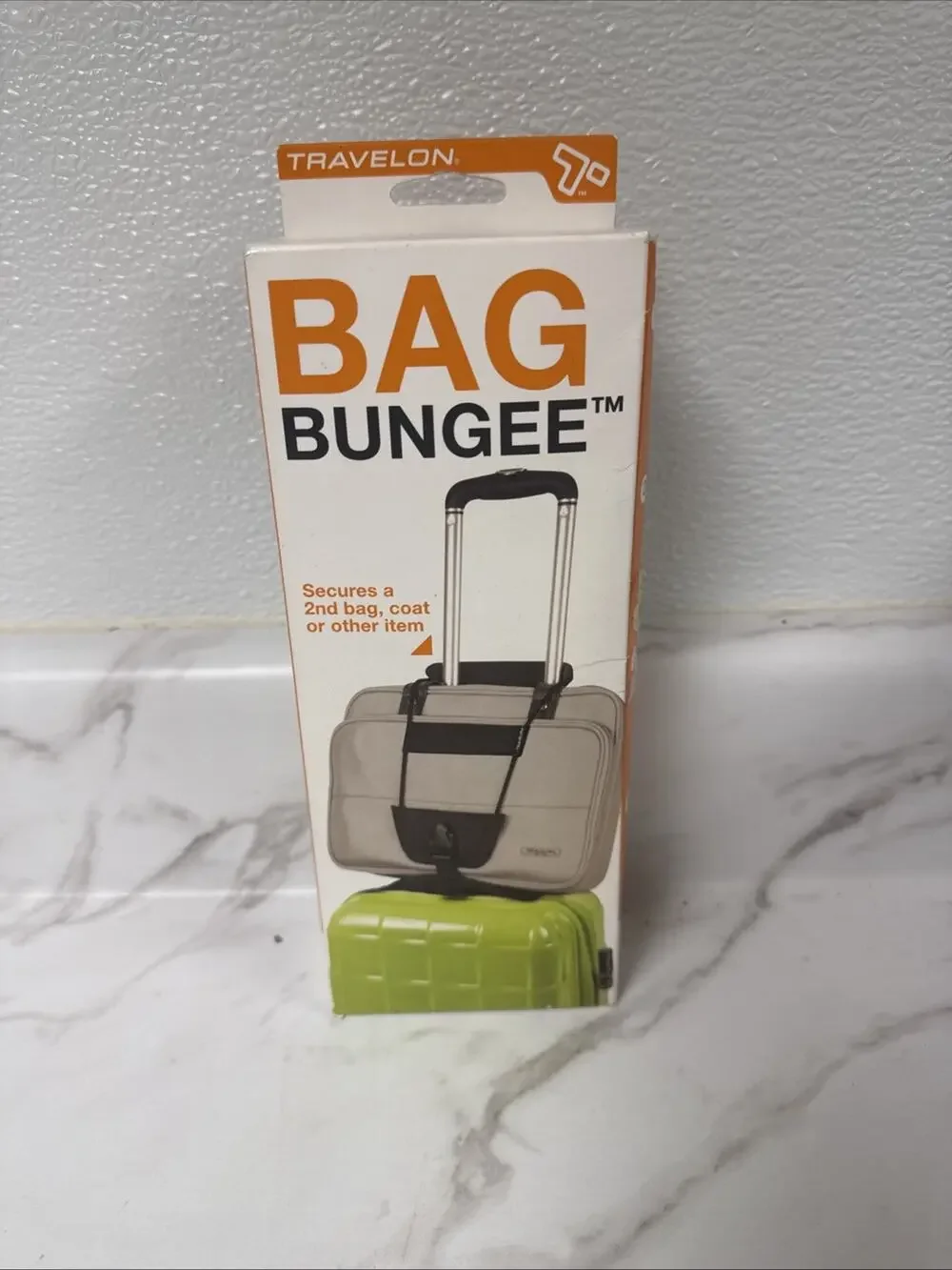 Travelon Bag Bungee Black Secure 2nd Bag Coat Travel Bag Luggage